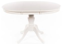 Стол раскладной Toskana 90(125)х90х75 молочно-белый