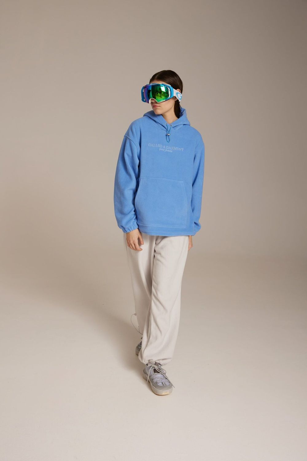 Худи Called a Garment Wrap Женский Голубой