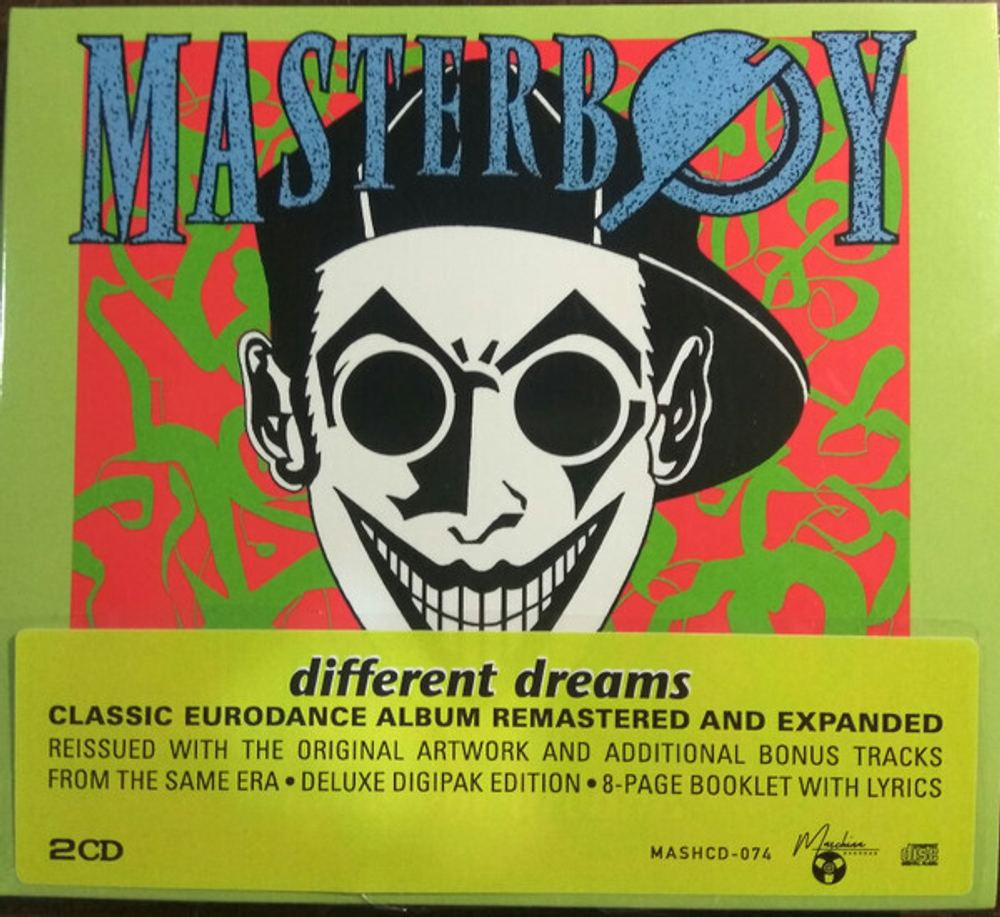 CD: MASTERBOY — «Different Dreams» (1994/2021) [2CD Ultimate Edition]