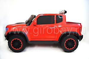 Детский электромобиль River Toys Chevrolet X111XX красный