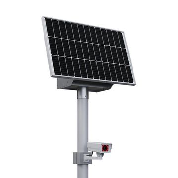 Автономная система видеонаблюдения на опоре (солнечная панель 100 Вт), фото №975636675