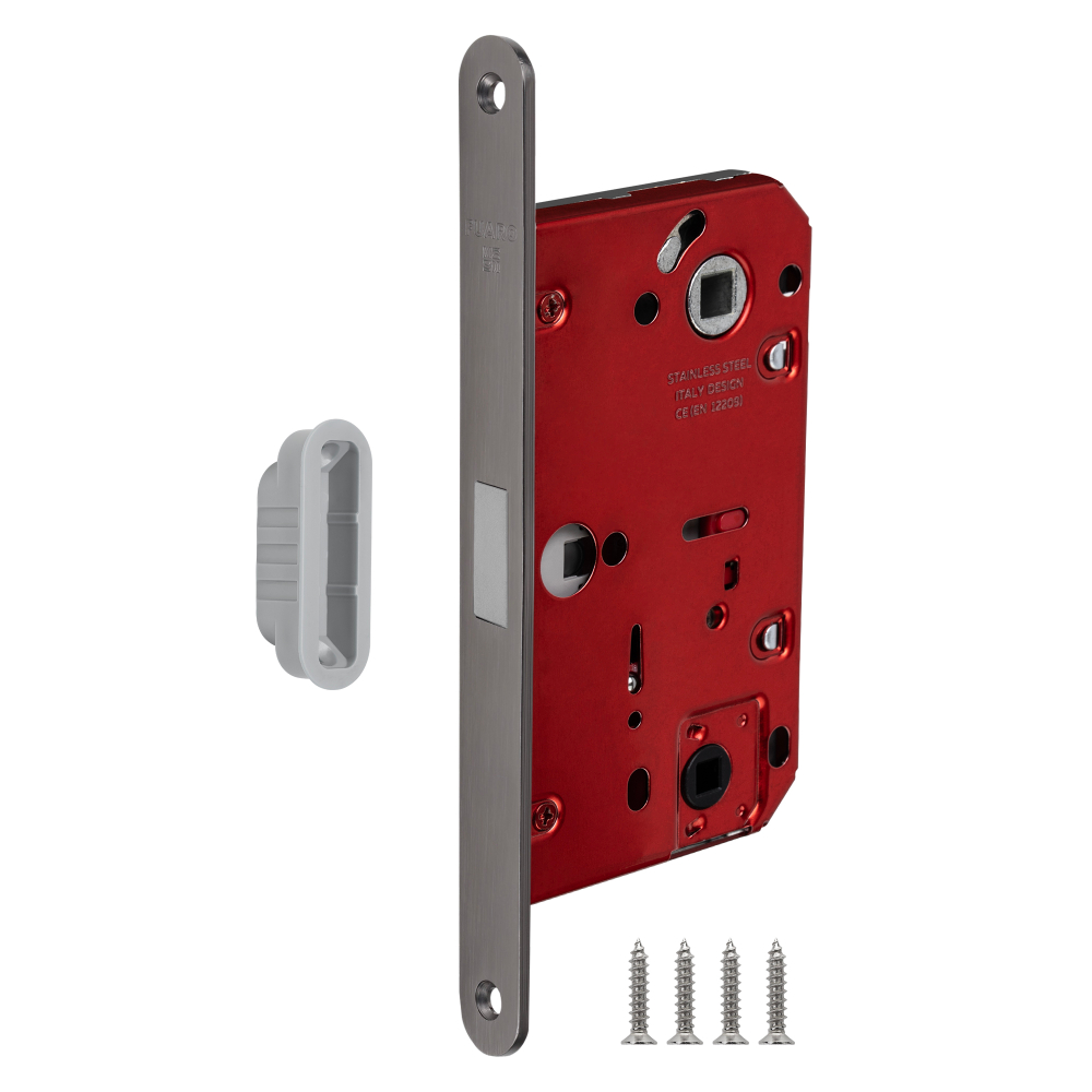 Защелка врезная магнитная MAGNM96WC-50/BL INOX GR-23 графит (блистер)