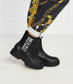 Кожаные челси Versace Jeans Couture - черный(75YA3S47ZS899)