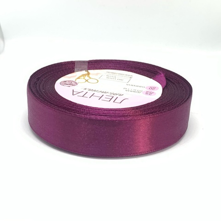 Лента атласная 2см*23м (бордовая)