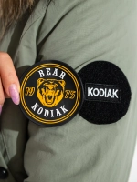 Куртка зимняя удлиненная мембранная с мехом капюшоном