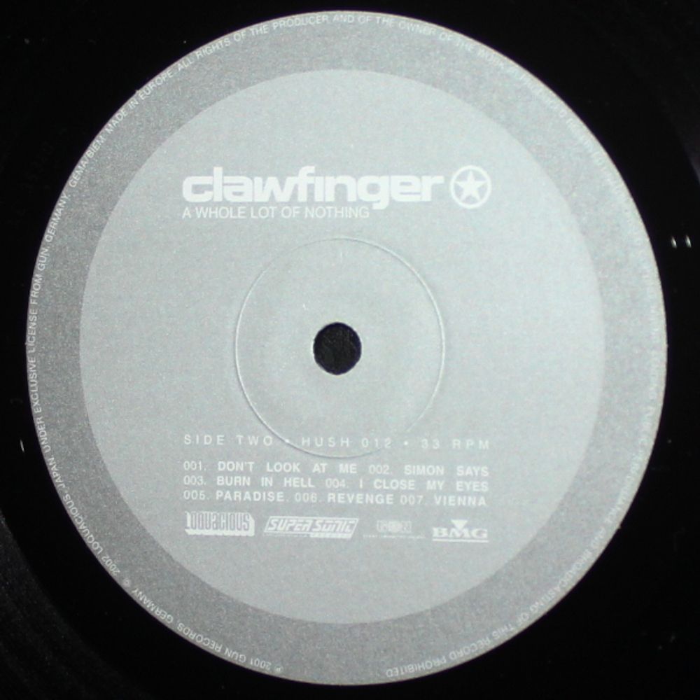 Clawfinger / A Whole Lot Of Nothing (LP)