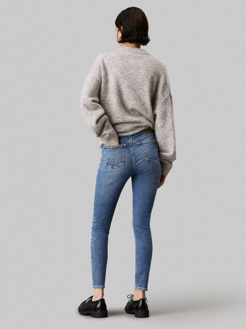 Джинсы CALVIN KLEIN JEANS - голубой(J20J224029)