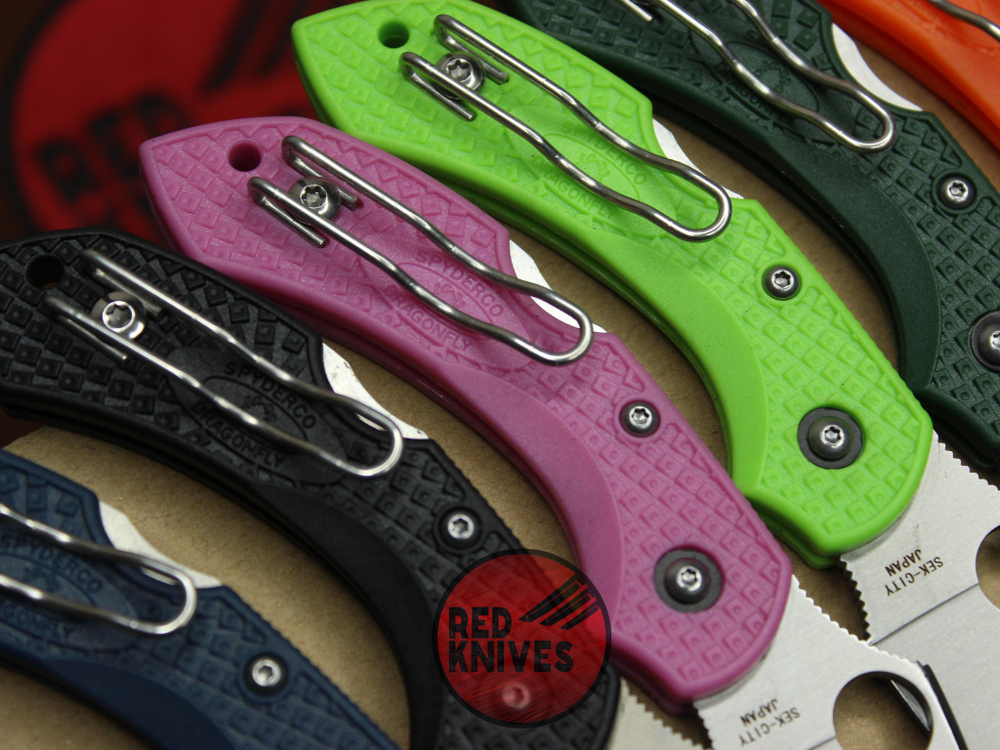 Нож Spyderco Dragonfly 2 FRN Pink 28FPPNS30V2 - розовая рукоять