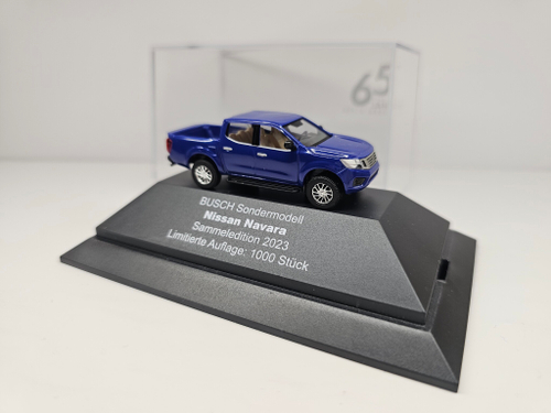 Nissan Navara, синий, Limited Edition N 930 из 1000