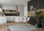 Плитка настенная Керамин Студио 60x30 см 1.98 м² матовая цвет графит