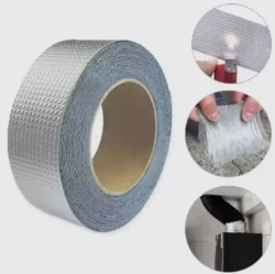 Лента-герметик Стоп-Течь. Д5м, Ш5см Герметизирующая бутил каучуковая лента 5м бутиловая самоклеящаяся для монтажных, сантехнических и кровельных работ