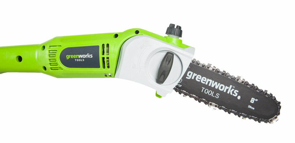 Высоторез электрический удлиненный GREENWORKS GPS7220 720Вт,46см,3/8-1,3-33,макс.длина 255см (20147)