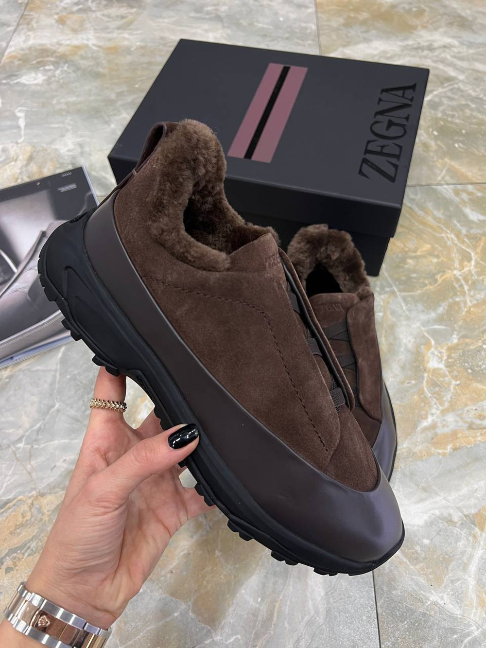 Кроссовки Zegna