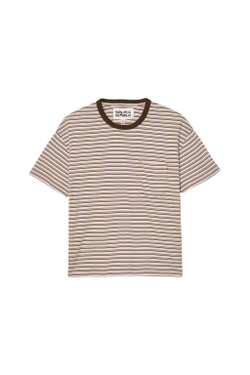 ZARA X BENITO ANTONIO ФУТБОЛКА В ПОЛОСКУ, РОЗОВЫЙ