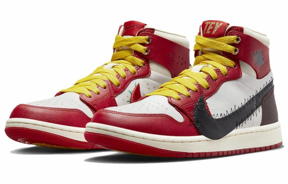 Кроссовки Teyana Taylor X Jordan Air Jordan 1 (Женская размерная сетка)