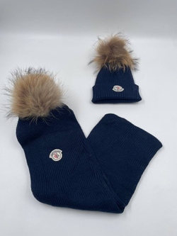 Детская шапка и шарф Moncler