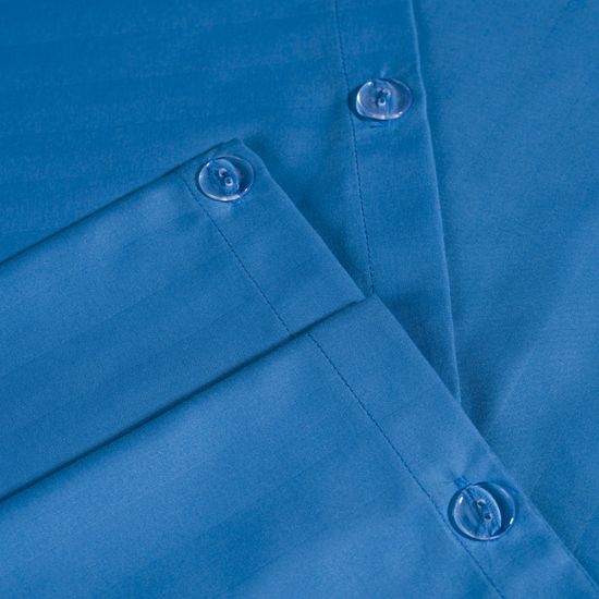 Простыня на резинке Turkuaz, 160x200х30, страйп полисатин HOMY