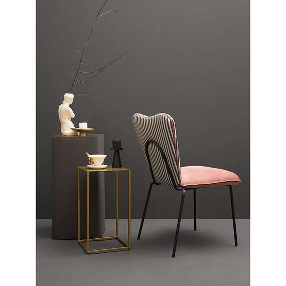 Стул Pompadour, велюр, пыльная роза