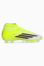 Бутсы adidas F50 Club Mid FG/MG Junior - желтый