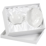 Набор чайный керам, 2 пр, 1 перс, 270 мл, Daniks, Листья, Y4-4397, подар уп