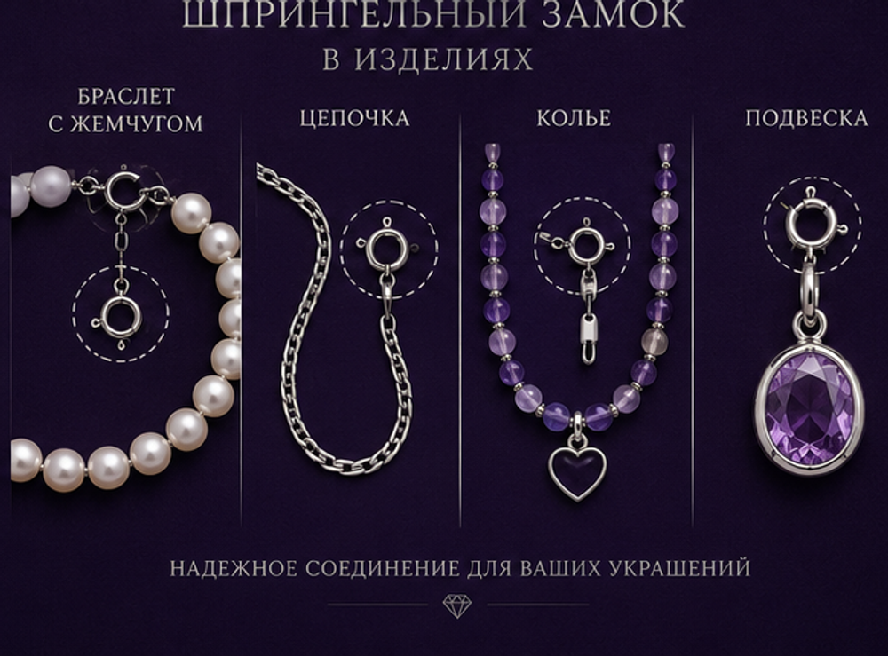 Шпрингельный замок 8 мм