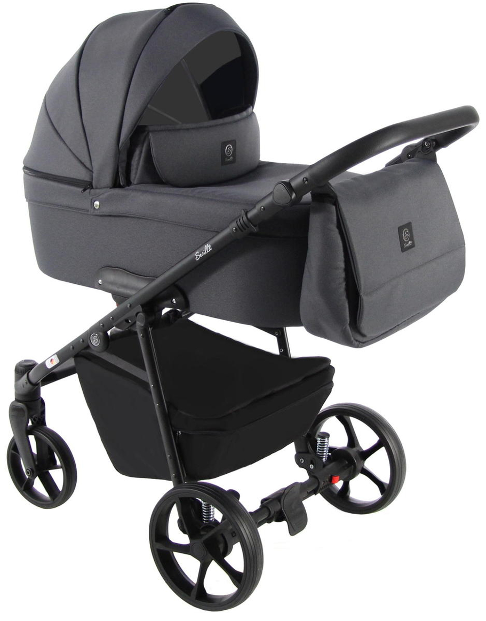 Детская коляска Sevillababy Air 2 в 1 серый