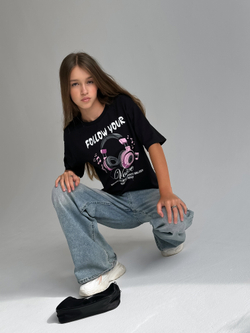 Футболка для девочки 6009