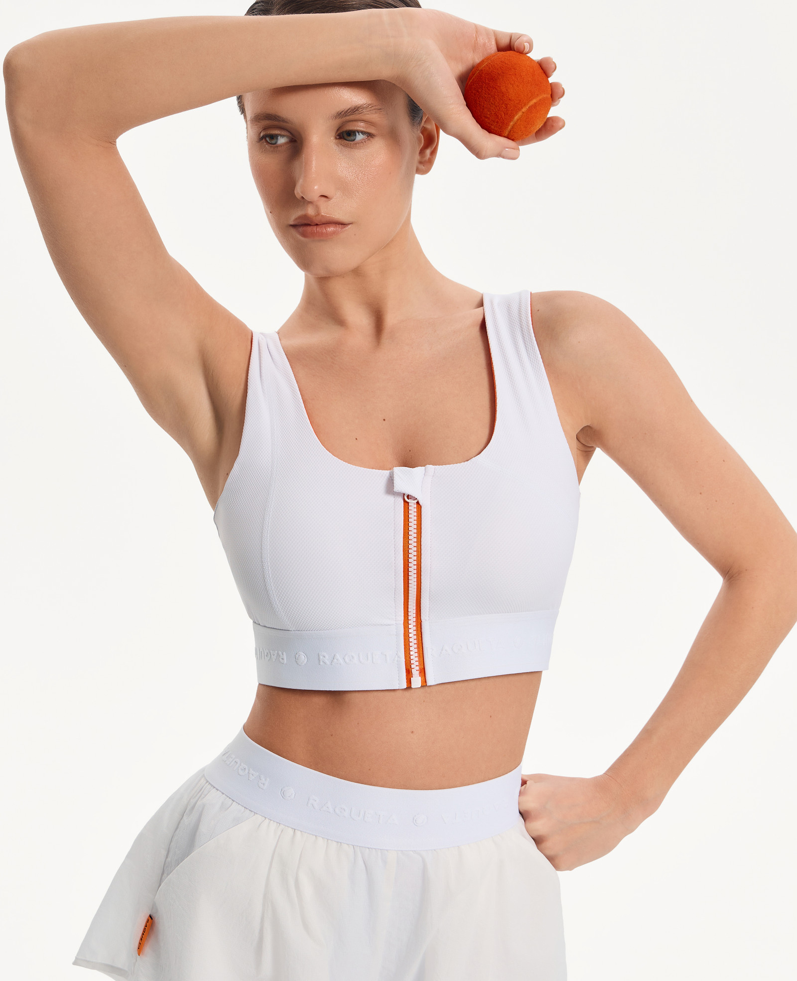 Топ Zip, 23 White