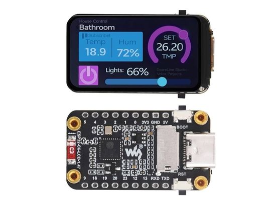Модуль ESP32-C6 1.47 LCD Wi-Fi + Bluetooth
