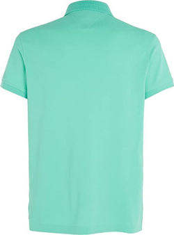 Мужское теннисное поло Tommy Hilfiger Core 1985 Slim Polo - light jade green