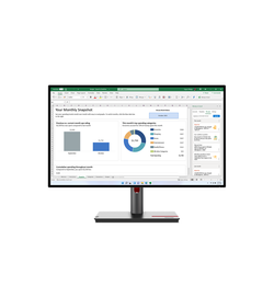 Монитор Lenovo ThinkVision P27h-30 27" QHD (2560x1440) IPS, 4ms, 350cd, 1000:1, 1x HDMI 2.1 TMDS, 1x DP 1.4, 1x DP 1.4 Out, 1x USB-C 3.2 Gen 1, 1x RJ45, Tilt, Swivel, Pivot, Height Adjust Stand, 1Y