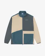 Толстовка Ymkashix Zip Colorblock Ranger пыльносиний/песочный/серый