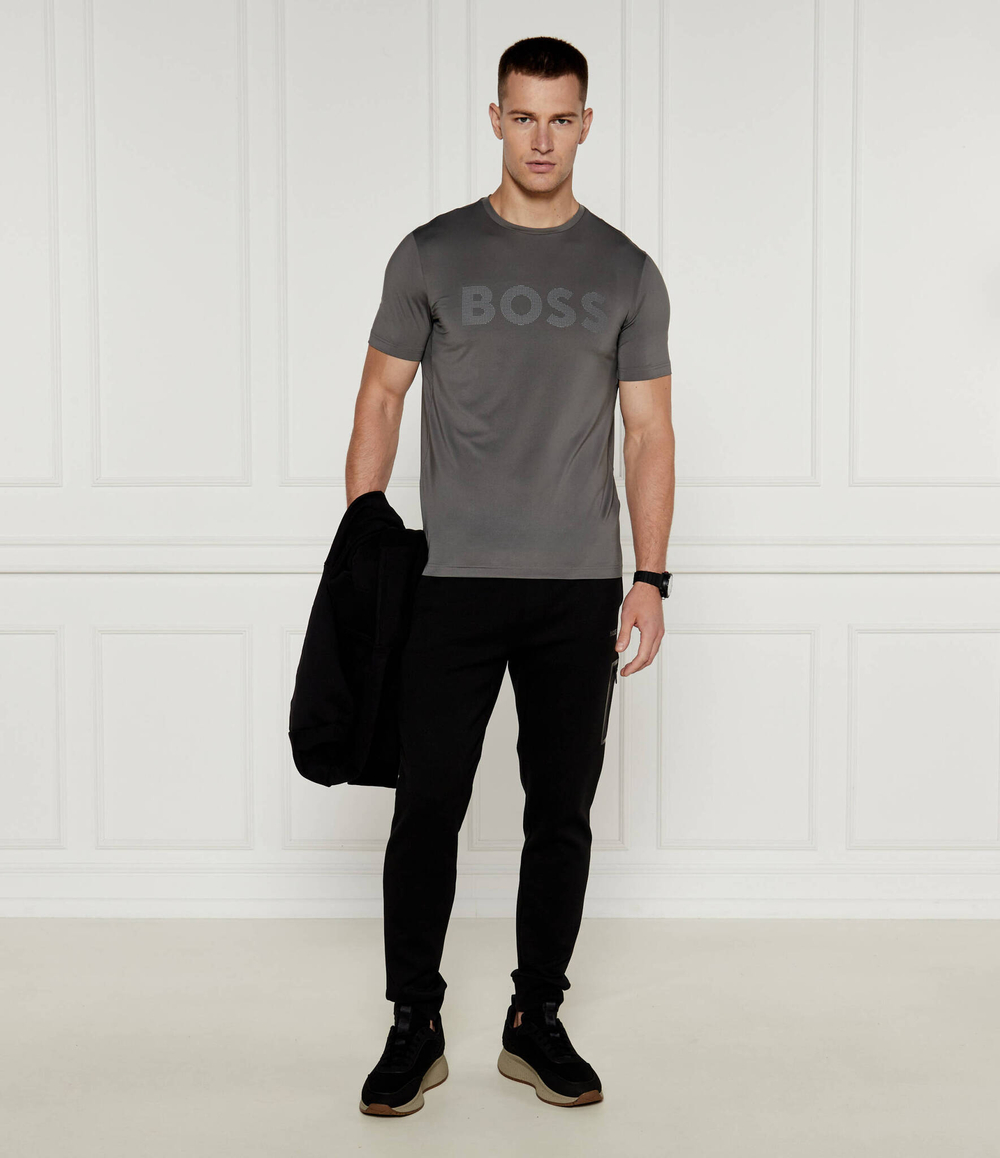 Футболка Tee Active BOSS GREEN - серый(50517911)