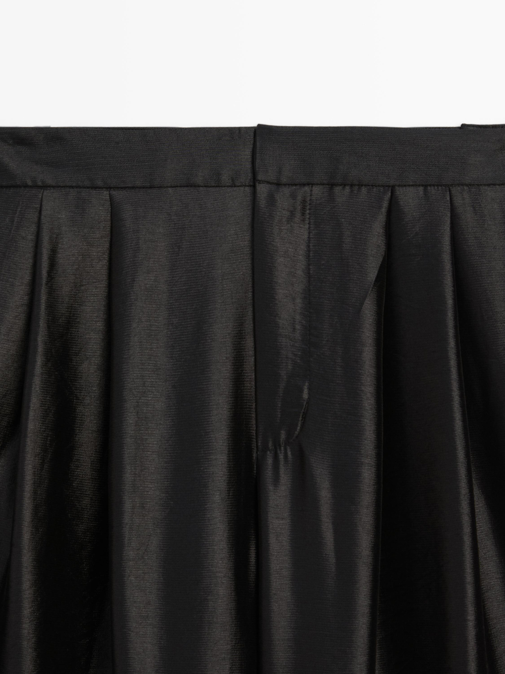 Massimo Широкие объемные брюки с вытачками, черный