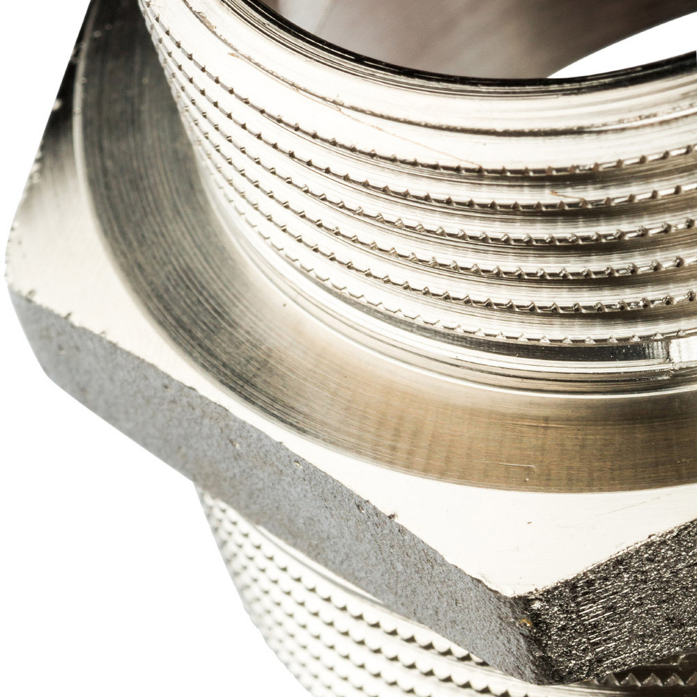 Ниппель переходной STOUT НН 2"х1 1/2" никель