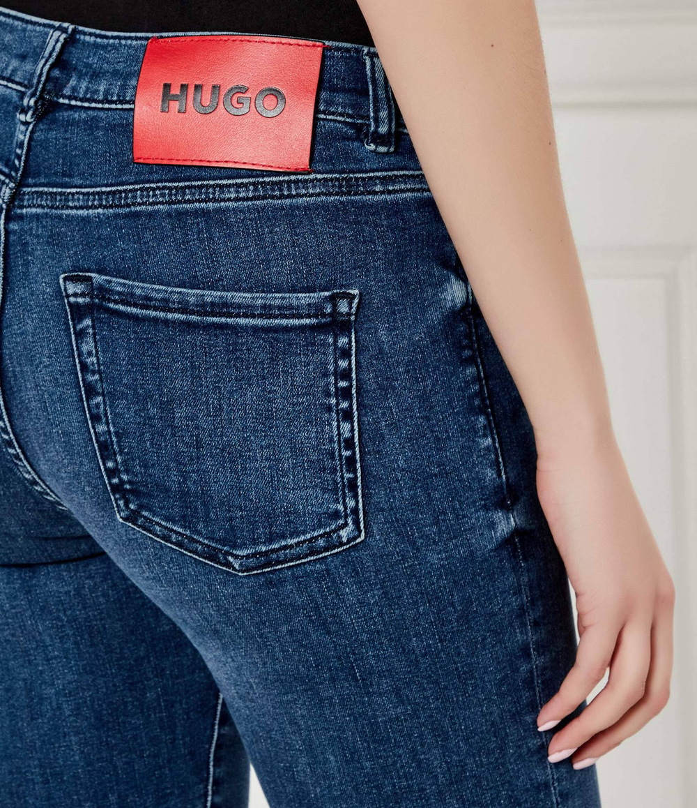 Джинсы 932 HUGO - темно-синий(50516196)