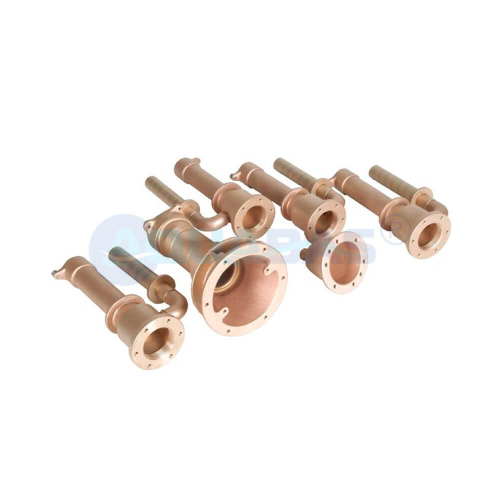 Закладные детали гидромассажа Hugo Lahme (4 форсунок) из бронзы (8696150)