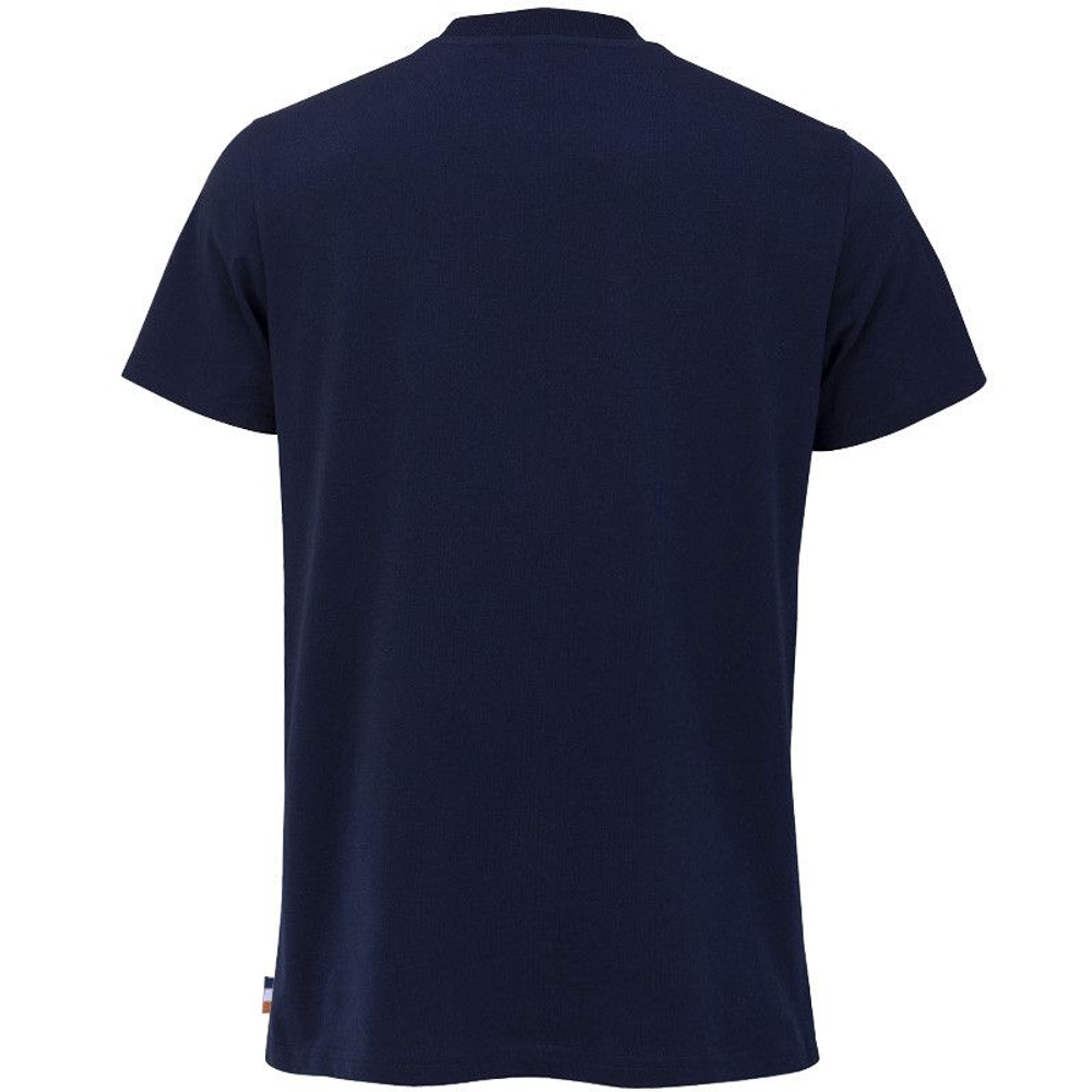 Теннисная футболка Roland Garros Big Logo - navy