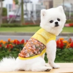 Майка для собаки «Тропикана-Сладкий Ананас» размер M (20*30*18см) Ultramarine