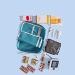 Аптечка дорожная 24х13х9 (голубая)