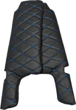 Чехлы на козырьки ВАЗ 2108, 2109, 21099, 2113, 2114, 2115 (синяя нить Бабочка)