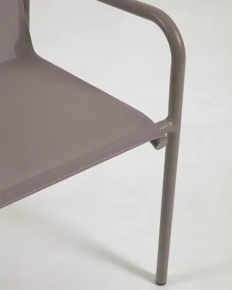 Уличный стул Zaltana коричневый