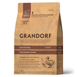 Grandorf Lamd Medium&Maxi Adult - сухой корм для средних и крупных собак от 1 года (3кг)