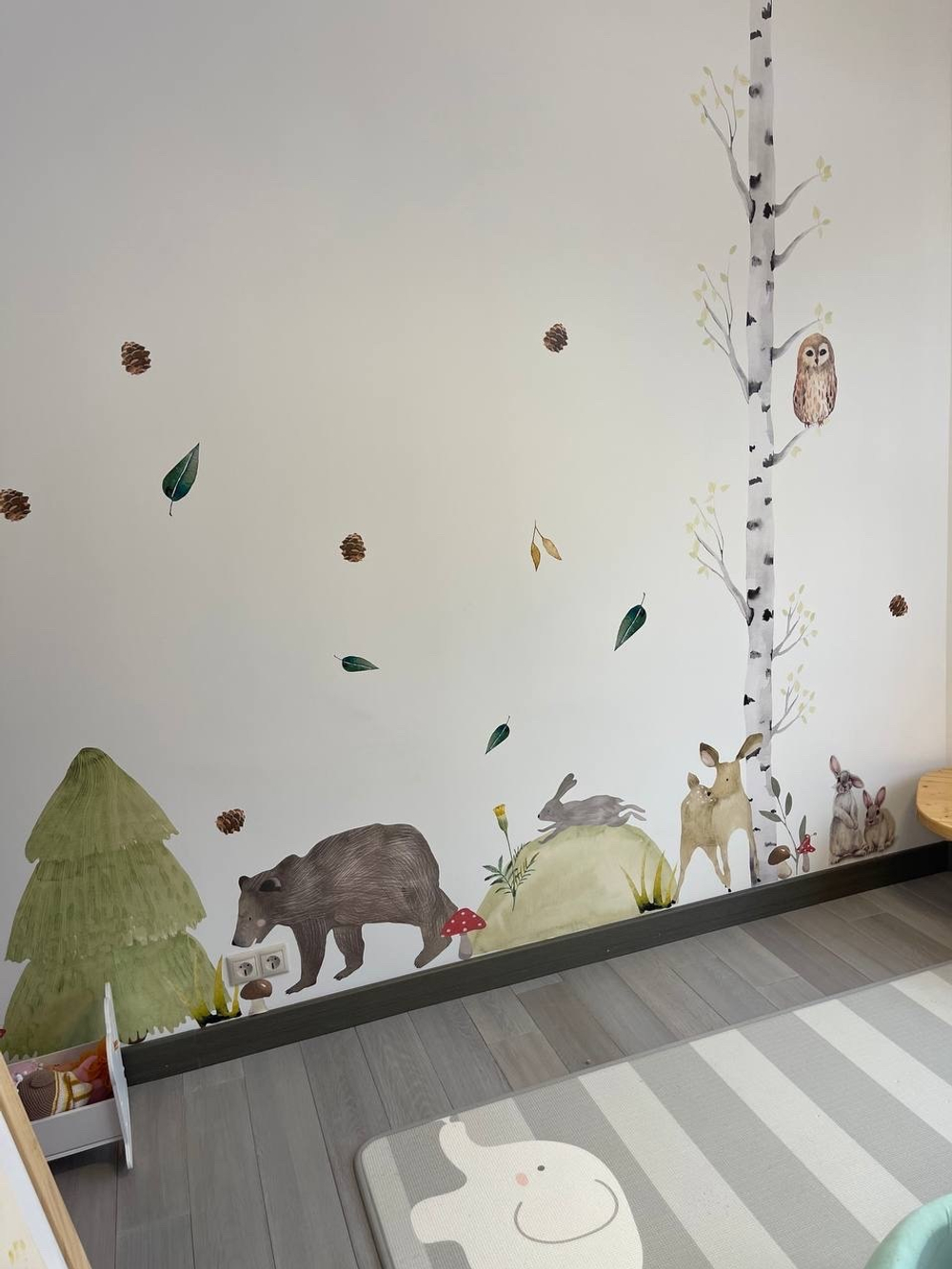 Наклейки ЛЕСНАЯ ИСТОРИЯ сет 2