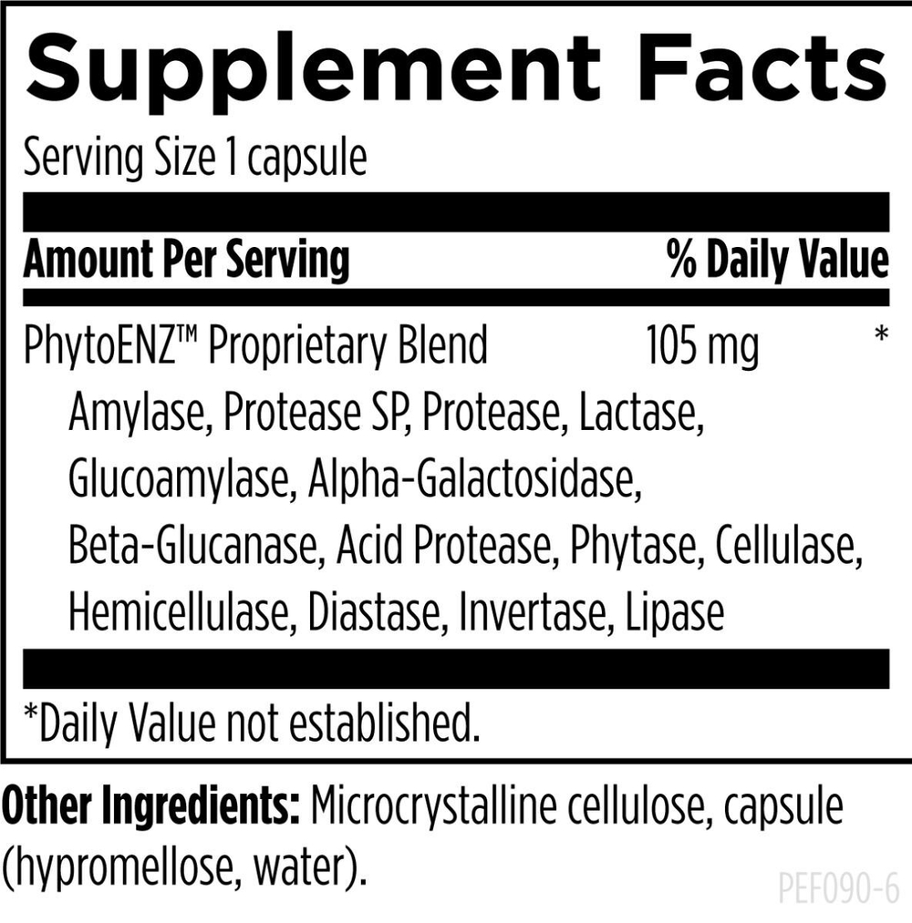 Plant Enzyme Digestive Formula