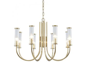Подвесная люстра 8*E14 4558/C new gold золото MADONNA Newport
