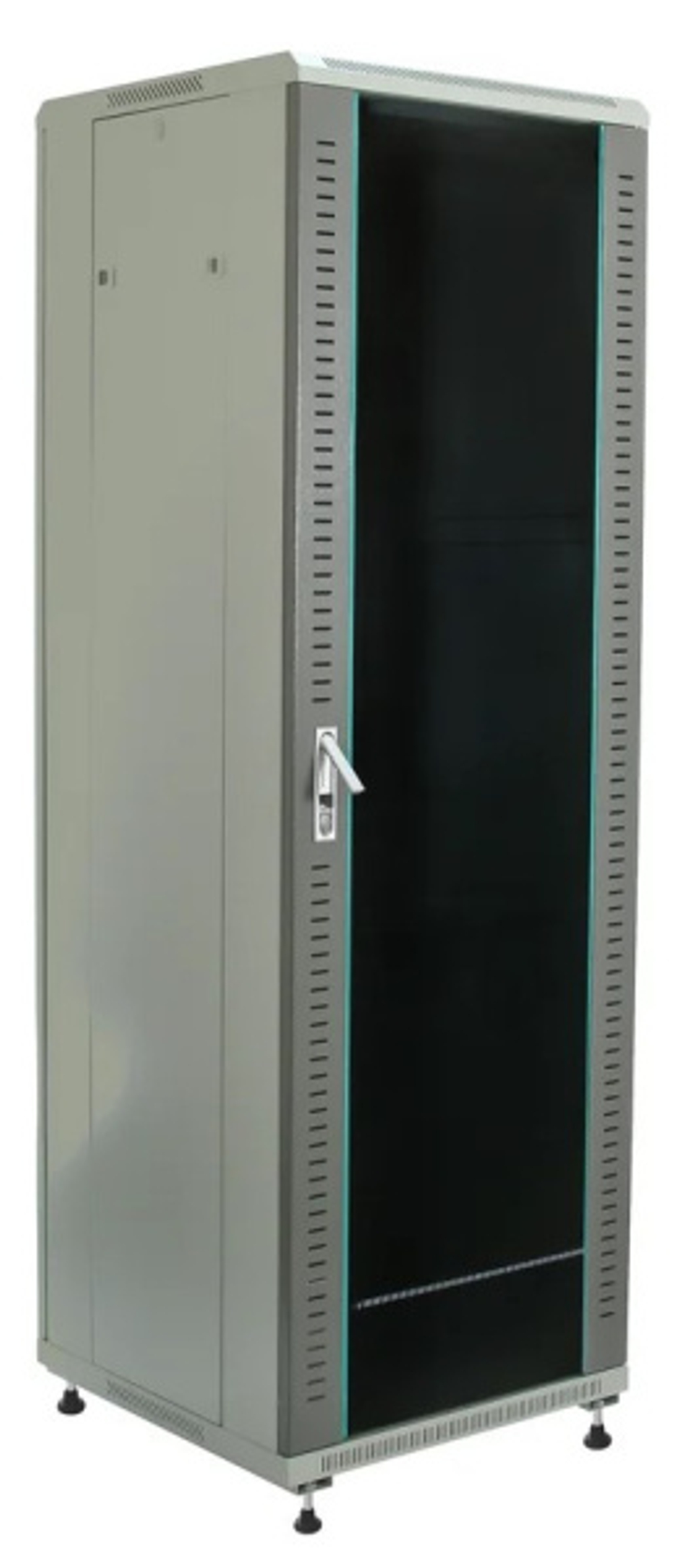 Шкаф напольный 19", 42U W&T C4280100GWTWOF