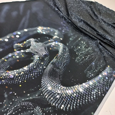 Футер 2х нитка петля Купон Змея