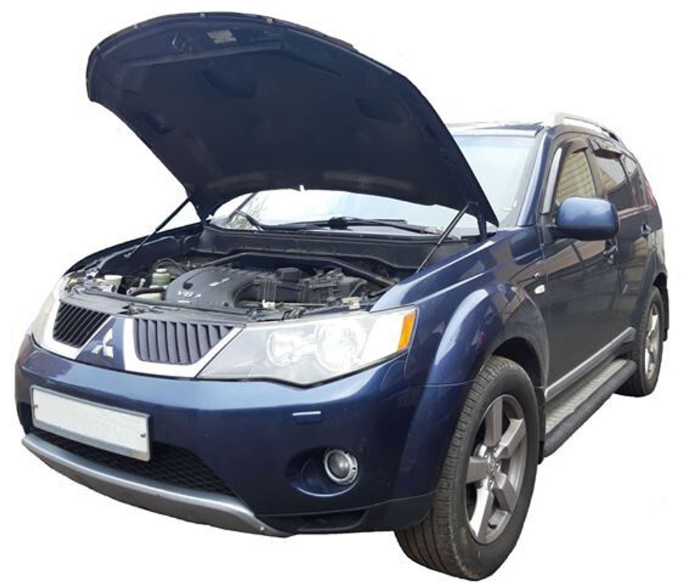 Амортизатор (упор) капота на Mitsubishi Outlander 02-03 (с 2006 по 2012 г.в.)Autoinnovation