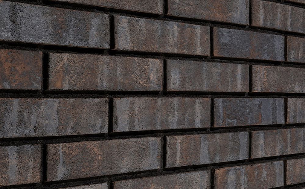 Кирпич клинкерный полнотелый Plinfa Iron 2912, 270x85x50